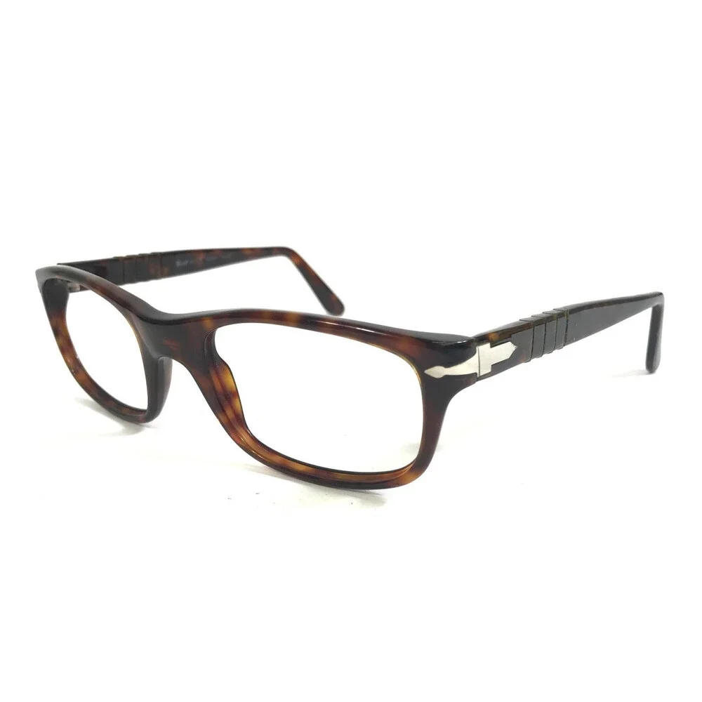 Persol Eyeglasses Frames 2670-S 24/47 Tortoise Rectangle Full Rim 53-21-140